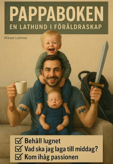 Pappaboken : en lathund i föräldraskap; Mikael Lohmer; 2025