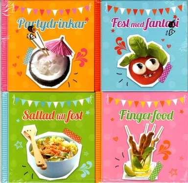 Partydrinkar ; Fest med fantasi ; Sallad till fest ; Fingerfood