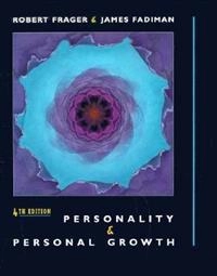 Personality and personal growth; Robert Frager; 1998