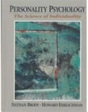 Personality psychology : the science of individuality; Nathan Brody; 1998