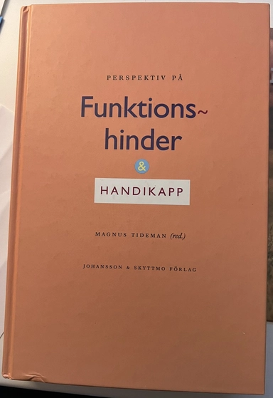Perspektiv på funktionshinder och handikapp