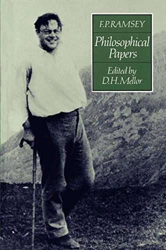 Philosophical papers; Frank Plumpton Ramsey; 1990