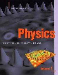 Physics 5th Edition, Volume 1 with WileyPLUS Card Set
