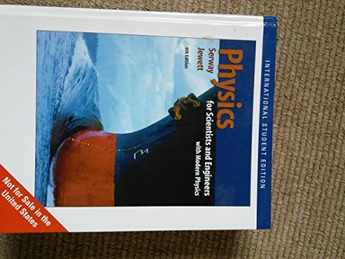 Physics for scientists and engineers with modern physics