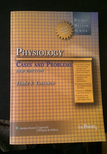 Physiology : cases and problems