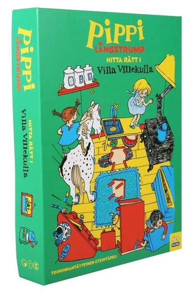 Pippi Långstrump - Hitta rätt i Villa Villekulla Spel; Peliko; 2017