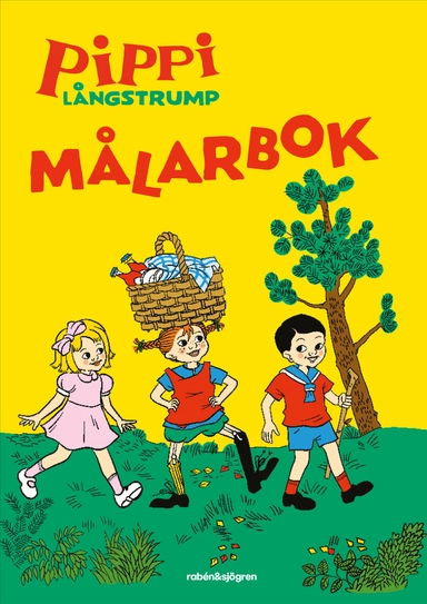 Pippi Långstrump målarbok; Astrid Lindgren; 2025