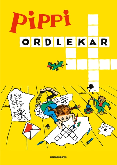 Pippi ordlekar : Korsord, rebusar och ordflätor; Astrid Lindgren; 2019