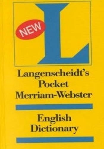 Pocket Merriam-Webster DictionaryLangenscheidt for languagesMERRIAM WEBSTER SeriesPocket Dictionary Series; Langenscheidt Publishers; 1999