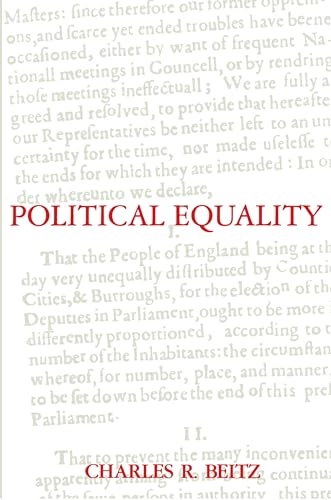 Political Equality; Charles R Beitz; 1990