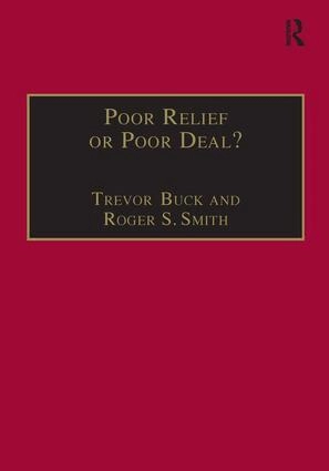 Poor relief or poor deal? : the social fund, safety nets and social security