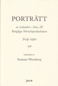 Porträtt av ledamöter i klass IX Kungliga Vetenskapsakademien - Tredje häftet - tecknande av Suzanne Wennberg