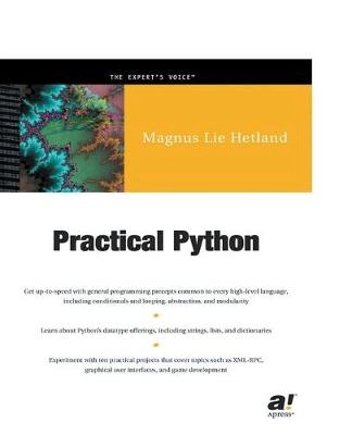 Practical Python; M. L. Hetland; 2002