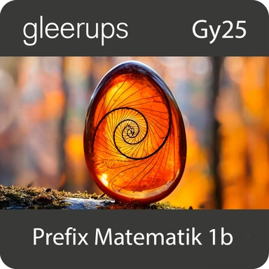 Prefix matematik 1b, digitalt, lärare, 12 mån, Gy25; Daniel Gottfridsson, Ingela Nilsson, Maria Berg; 2025