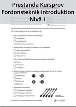 Prestanda Kursprov Fordonsteknik introduktion, nivå 1 8-pack