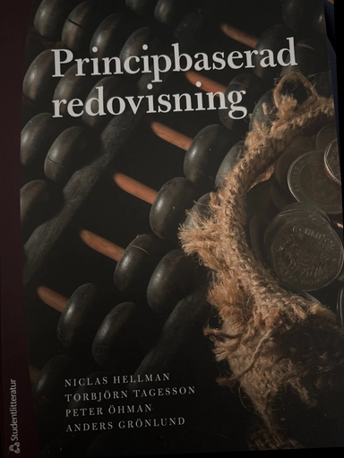Principbaserad redovisning; Niclas Hellman; 2026