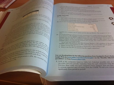 Principles of corporate finance; Richard A. Brealey, Stewart C. Myers, Franklin Allen; 2011