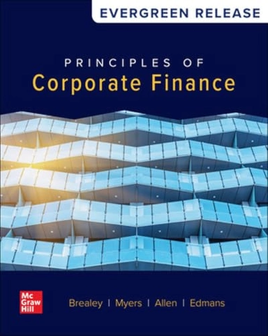 Principles of corporate finance