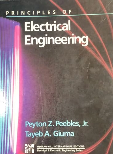 Principles of electrical engineering; Jr. Peyton Z. Peebles; 1991