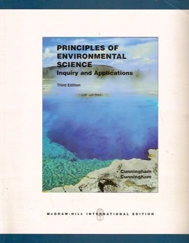 Principles of environmental science : inquiry and applications