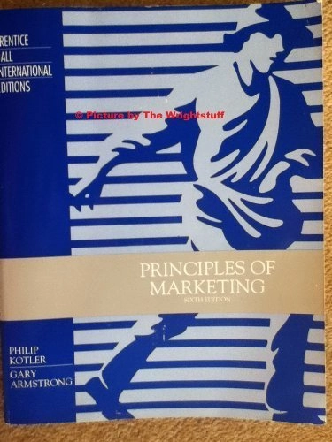 Principles of marketing; Philip Kotler; 1994