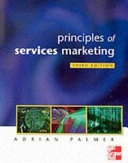 Principles of services marketing; Adrian Palmer; 2001