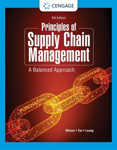 Principles of supply chain management; Joel D. Wisner, Keah-Choon Tan, G. Keong Leong; 2022