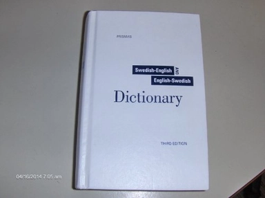 Prisma's Unabridged Swedish-English/English-Swedish Dictionary; Prisma; 1998