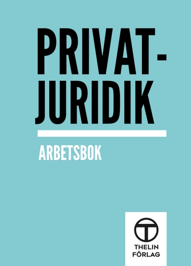 Privatjuridik - Arbetsbok; Meg Marnon; 2017