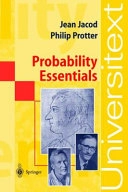 Probability essentials; Jean Jacod; 2000