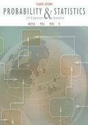 Probability & statistics for engineers & scientists