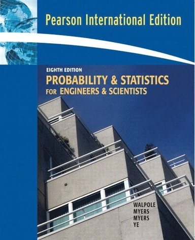 Probability & statistics for engineers & scientists
