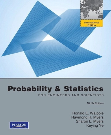 Probability & statistics for engineers & scientists