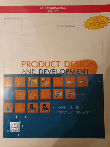 Product design and development 