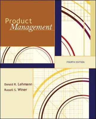Product management; Donald R Lehmann; 2004