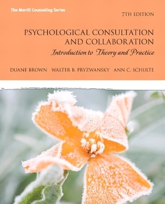 Psychological consultation and collaboration : introduction to theory and practice