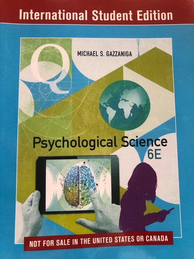 Psychological Science with Ebook, InQuizitive, and  ZAPS
