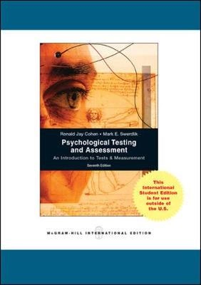 Psychological testing and assessment : an introduction to tests and measurement