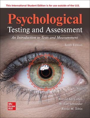 Psychological testing and assessment : an introduction to tests and measurement