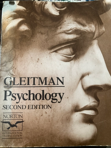 Psychology; Henry Gleitman; 1986