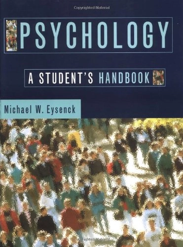 Psychology : a student's handbook