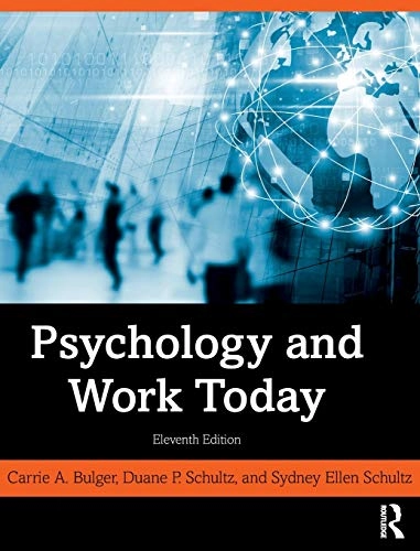 Psychology and work today