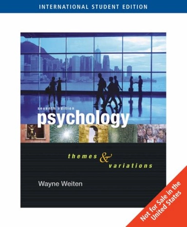 Psychology: Themes and Variations