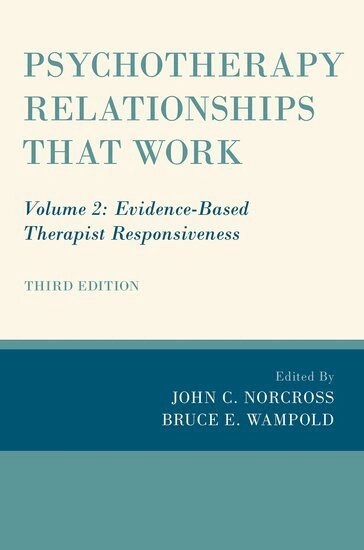 Psychotherapy relationships that work · Evidence-based therapist responsiveness, Volume 2