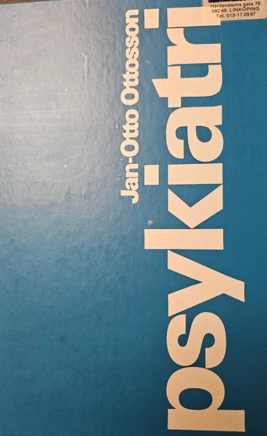 Psykiatri; Jan-Otto Ottosson; 1983