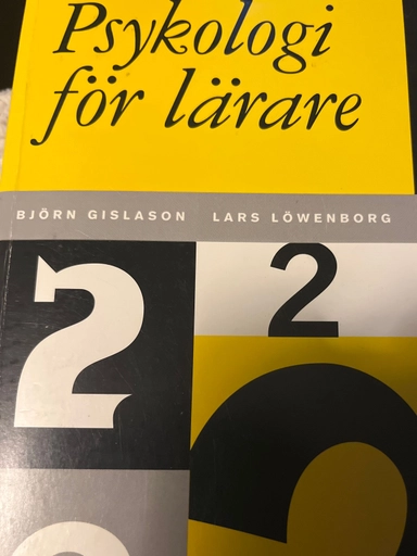 Psykologi för lärare · 2