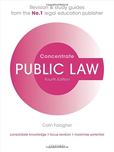 Public Law Concentrate; Faragher Colin; 2015