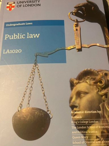 Public Law: Text, Cases, and Materials; Andrew Le Sueur, Maurice Sunkin; 2019