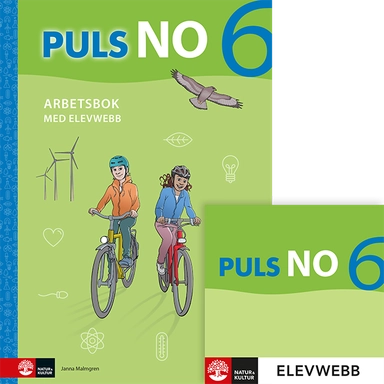PULS NO åk 6 Arbetsbok med elevwebb; Janna Malmgren; 2022