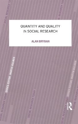 Quantity and quality in social research